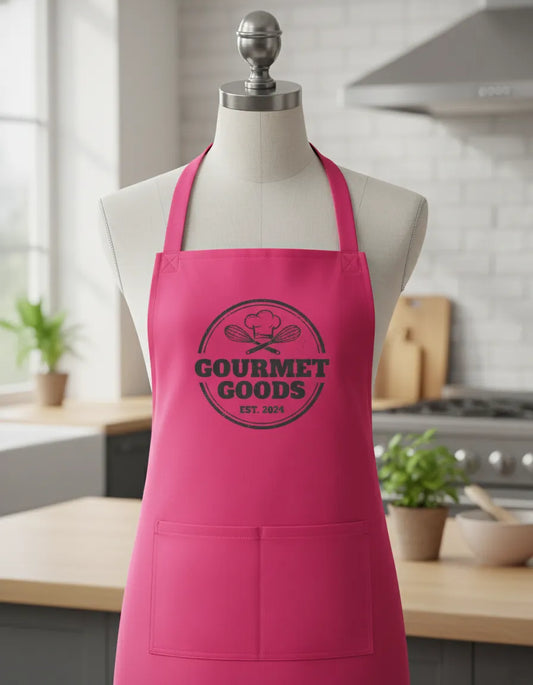Bib Apron w/ Pocket - Unisex