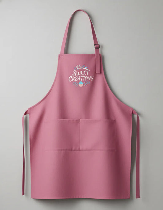 Adjustable Bib Apron w/ Pocket - Unisex