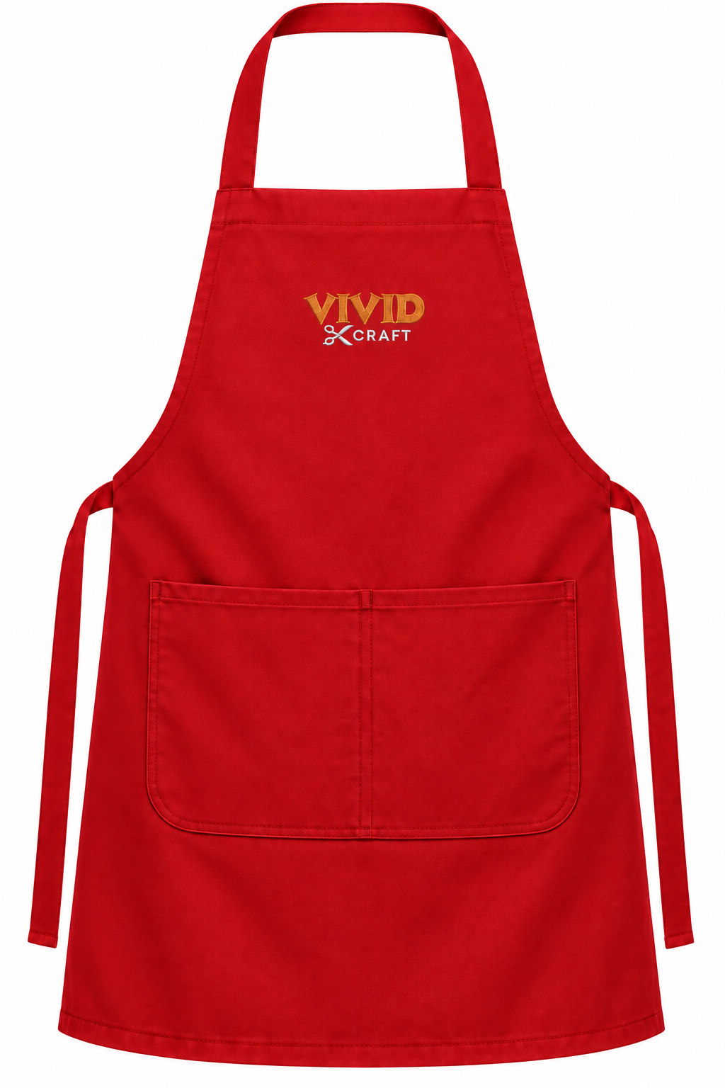 Bib Apron w/ Pocket - Unisex