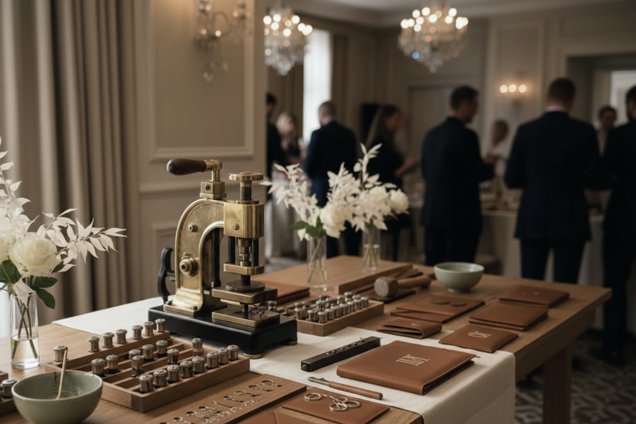 Leather Stamping Event Station