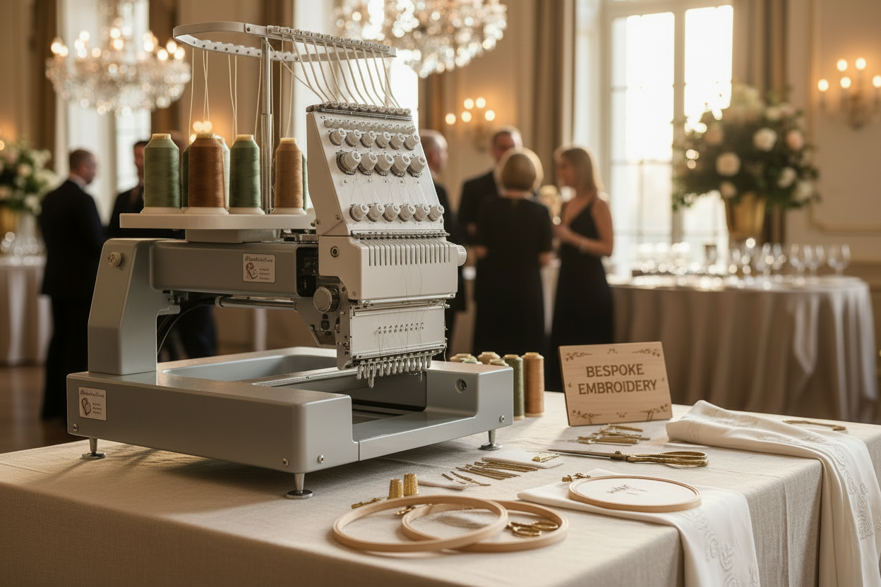 Live Embroidery Setup