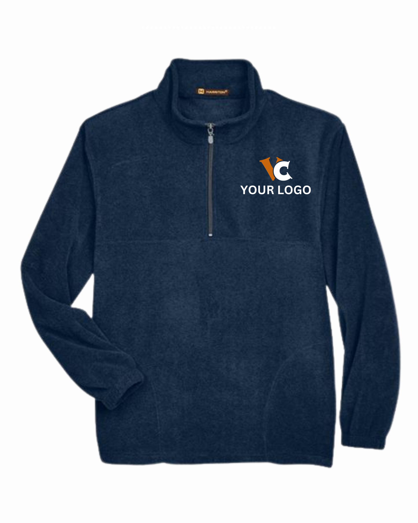 Harriton® Fleece Quater Zip Pullover