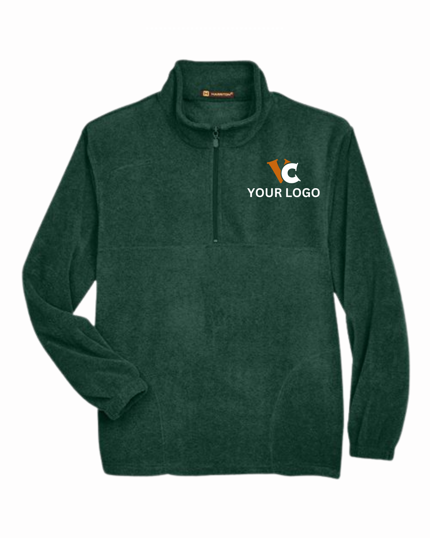 Harriton® Fleece Quater Zip Pullover