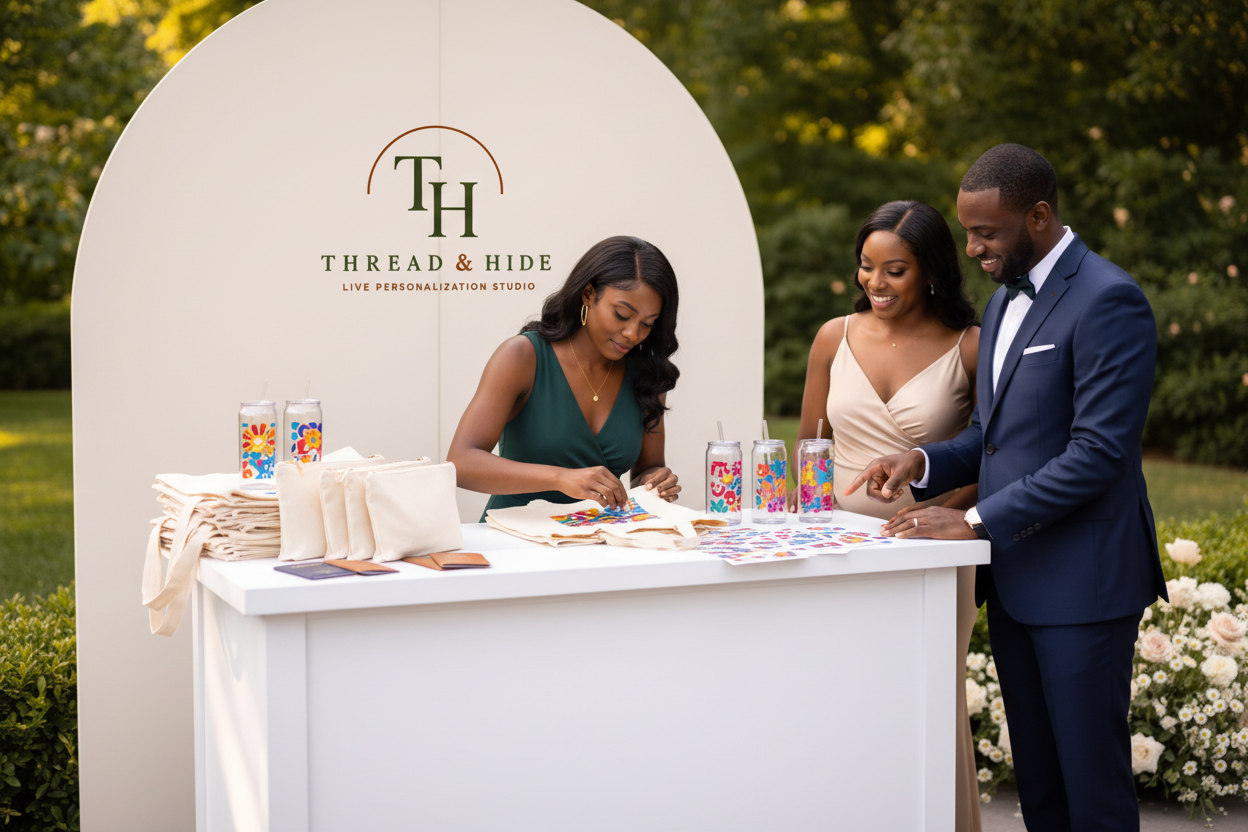 Signature Design Bar - White Event Cart