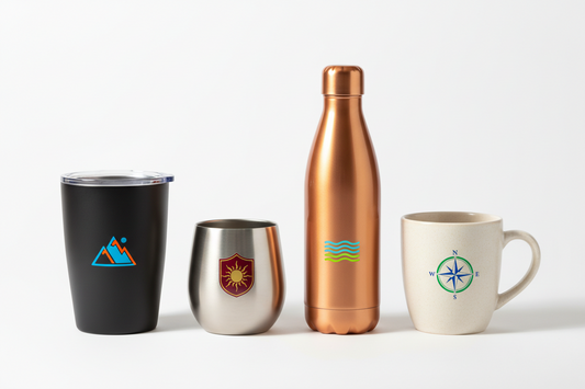 BYOM Drinkware - UV/DTF (3D Textured Print)
